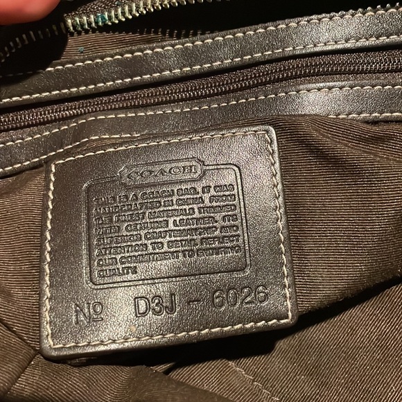 Vintage monogram Coach purse - Picture 4 of 4